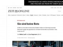 Bild zum Artikel: EU-Urheberrecht: Sie sind keine Bots