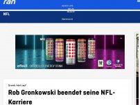 Bild zum Artikel: ++ BREAKING: Rob Gronkowski beendet NFL-Karriere ++