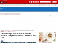 Bild zum Artikel: EU-Parlament entscheidet heute - Abstimmung über CO2-Steuer: Selbst Minimal-Kompromiss kostet deutsche Autofahrer viel Geld