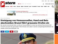 Bild zum Artikel: Wie aus dem Mittelalter: Steinigung von Homosexuellen, Hand und Bein abschneiden: Brunei führt grausame Strafen ein