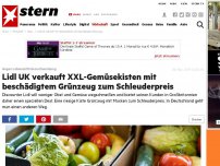 Bild zum Artikel: Gegen Lebensmittelverschwendung: Lidl UK verkauft XXL-Gemüsekisten mit beschädigtem Grünzeug zum Schleuderpreis