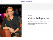 Bild zum Artikel: »Liebe Kollegen …«