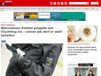 Bild zum Artikel: Fall in Augsburg - Betrunkener Polizist prügelte auf Flüchtling ein – seinen Job darf er wohl behalten