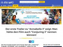 Bild zum Artikel: Der erste Trailer zu 'Annabelle 3' ist da!