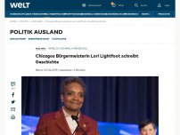 Bild zum Artikel: Chicagos Bürgermeisterin Lori Lightfoot schreibt Geschichte