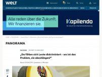 Bild zum Artikel: „Da fühlen sich Leute diskriminiert - wo ist das Problem, sie abzuhängen?“