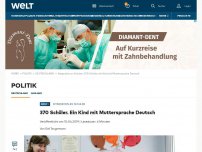 Bild zum Artikel: 370 Schüler. Ein Kind mit Muttersprache Deutsch