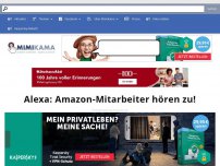 Bild zum Artikel: Alexa: Amazon-Mitarbeiter hören zu!