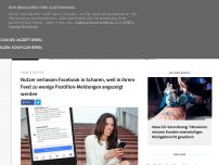 Bild zum Artikel: Nutzer verlassen Facebook in Scharen, weil in ihrem Feed zu wenige Postillon-Meldungen angezeigt werden