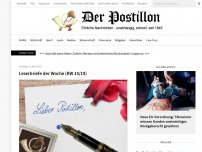 Bild zum Artikel: Leserbriefe der Woche (KW 15/19)