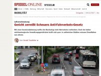 Bild zum Artikel: Luftverschmutzung: Gericht zerreißt Scheuers Anti-Fahrverbots-Gesetz