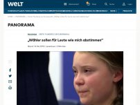 Bild zum Artikel: „Wähler sollen für Leute wie mich abstimmen“