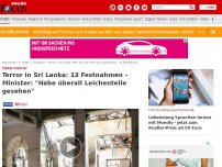 Bild zum Artikel: Viele Verletzte - Mehrere Explosionen in Kirchen und Hotels in Sri Lanka