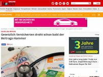 Bild zum Artikel: Studie des IW Köln - Beitragsgrenze droht zu kippen: Krankenversicherungsbeiträge gehen durch die Decke