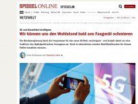 Bild zum Artikel: 5G und Künstliche Intelligenz: Wir können uns den Wohlstand bald ans Faxgerät schmieren