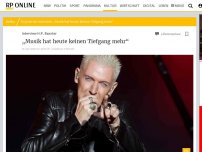 Bild zum Artikel: Interview H.P. Baxxter: „Musik hat heute keinen Tiefgang mehr“