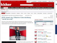 Bild zum Artikel: DFB räumt ein: Elfmeter-Entscheidung 'nicht korrekt'