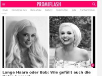 Bild zum Artikel: Lange Haare oder Bob: Wie gefällt euch die Katze besser?