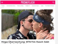 Bild zum Artikel: Mega-Überraschung: BTN-Tim Rasch liebt seinen Serienkollegen