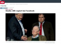 Bild zum Artikel: Stark im Netz: Studie: AfD regiert bei Facebook