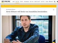 Bild zum Artikel: Nur eine pro Person: Kevin Kühnert will Besitz von Immobilien beschränken