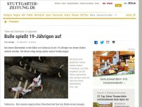 Bild zum Artikel: Toter bei Stierhatz in Spanien: Bulle spießt 19-Jährigen auf