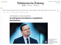 Bild zum Artikel: Strafen von bis zu 2500 Euro : So will Spahn die Masern-Impfpflicht durchsetzen