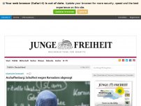 Bild zum Artikel: Aschaffenburg: Schulfest wegen Ramadans abgesagt