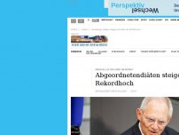 Bild zum Artikel: Bundestag: Diäten knacken 10.000-Euro-Marke