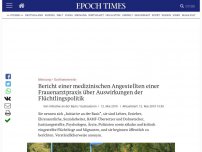 Bild zum Artikel: Bericht einer medizinischen Angestellten einer Frauenarztpraxis über Auswirkungen der Flüchtlingspolitik