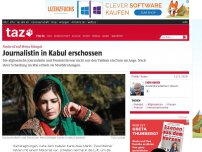 Bild zum Artikel: Nachruf auf Mena Mangal: Journalistin in Kabul erschossen