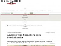 Bild zum Artikel: Am Ende wird Sonneborn noch Bundeskanzler