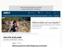 Bild zum Artikel: Misstrauensvotum stürzt Regierung von Kanzler Kurz