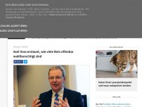 Bild zum Artikel: Axel Voss erstaunt, wie viele Bots offenbar wahlberechtigt sind