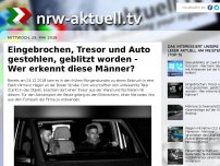 Bild zum Artikel: Eingebrochen, Tresor und Auto gestohlen, geblitzt worden - Wer erkennt diese Männer?