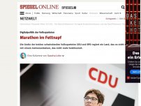 Bild zum Artikel: Digitalpolitik der Volksparteien: Marathon im Fettnapf