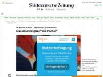 Bild zum Artikel: 'Maischberger' zu Volksparteien: Das Alarmsignal 'Die Partei'