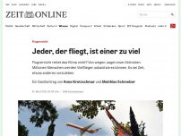 Bild zum Artikel: Flugverzicht: Jeder, der fliegt, ist einer zu viel