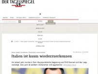 Bild zum Artikel: Italien ist kaum wiederzuerkennen