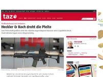 Bild zum Artikel: Waffenlieferant mit Geldnöten: Heckler & Koch droht die Pleite