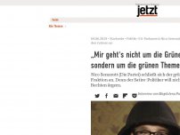 Bild zum Artikel: Nico Semsrott schließt sich der Grünen Fraktion im EU-Parlament an