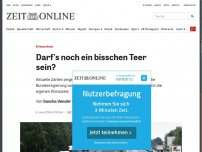 Bild zum Artikel: Klimaschutz: Darf's noch ein bisschen Teer sein?