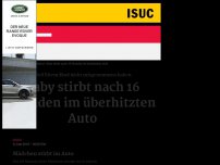 Bild zum Artikel: Missouri: Baby stirbt nach 16 Stunden im überhitzten Auto