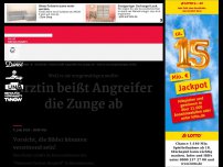 Bild zum Artikel: Südafrika: Ärztin beißt Angreifer die Zunge ab - weil er sie vergewaltigen wollte