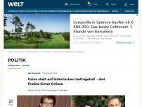 Bild zum Artikel: CDU sinkt auf historisches Umfragetief – drei Punkte hinter Grünen