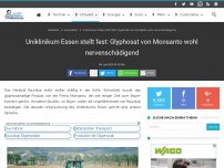 Bild zum Artikel: Uniklinikum Essen stellt fest: Glyphosat von Monsanto wohl nervenschädigend