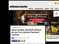 Bild zum Artikel: Studie enthüllt: Deshalb solltest du am Furz deines Partners riechen