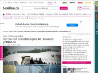 Bild zum Artikel: Pistole mit Schalldämpfer bei Islamisten gefunden