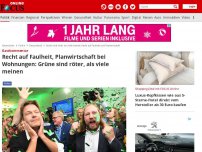 Bild zum Artikel: Gastkommentar  - Recht auf Faulheit, Planwirtschaft bei Wohnungen: Grüne sind röter als viele meinen