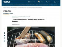 Bild zum Artikel: „Das Schnitzel sollte anderen nicht verboten werden“